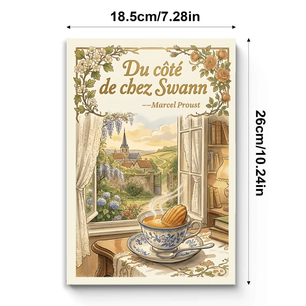Swann’s Way (French Edition) by Marcel Proust—Unabridged Original French Text, Classic Literary Modernism, Elegant Vintage Cover