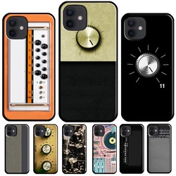Guitar Amp Phone Case For iPhone 16 15 13 11 14 Pro Max 12 13 mini X XR XS Max Plus Cover Shell