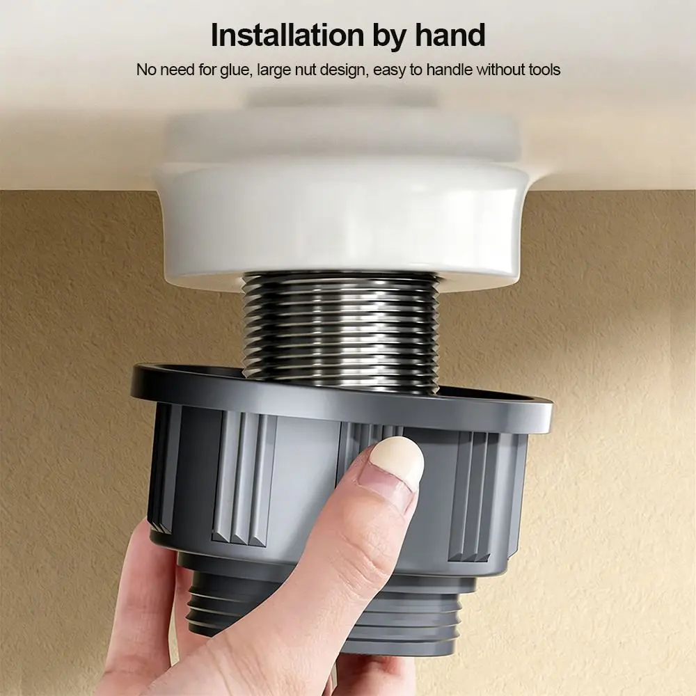 

Комплект пластиковых сливных труб для раковины с выдвижным клапаном, предотвращающий засоры, простой монтаж, защита от запаха, комплект для слива из раковины