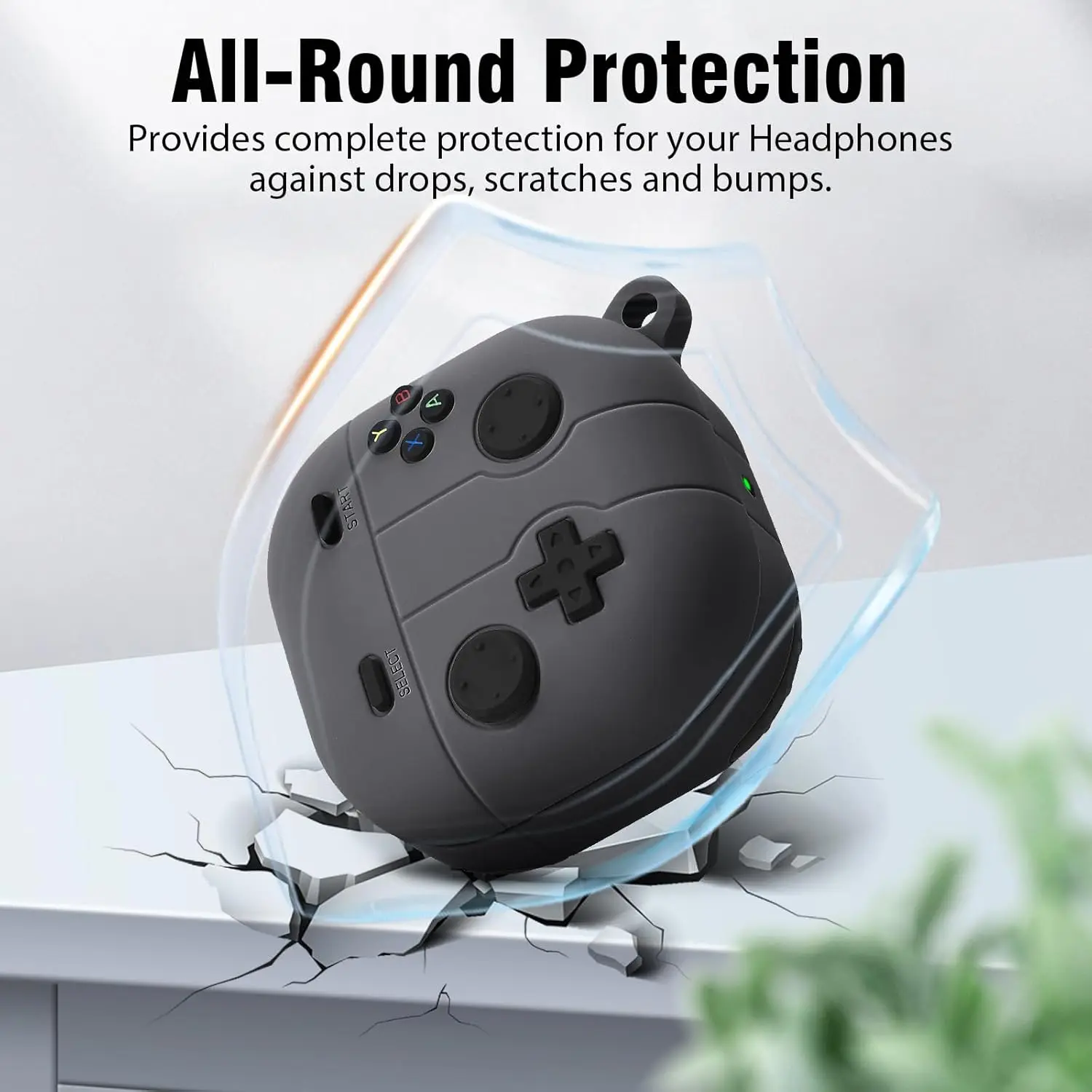 Чехол для Samsung Galaxy Buds FE/Buds 2 Pro/Buds Pro/Buds 2/Buds Live, силиконовый чехол с классическим дизайном игрового плеера