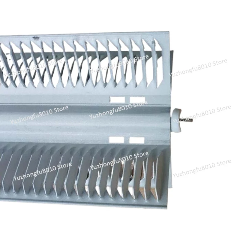 625mm 230V 2KW 92 Airfoil Aluminum Fin Tube Heater Skirting Line RX Type Integrated Heating Element - view 3