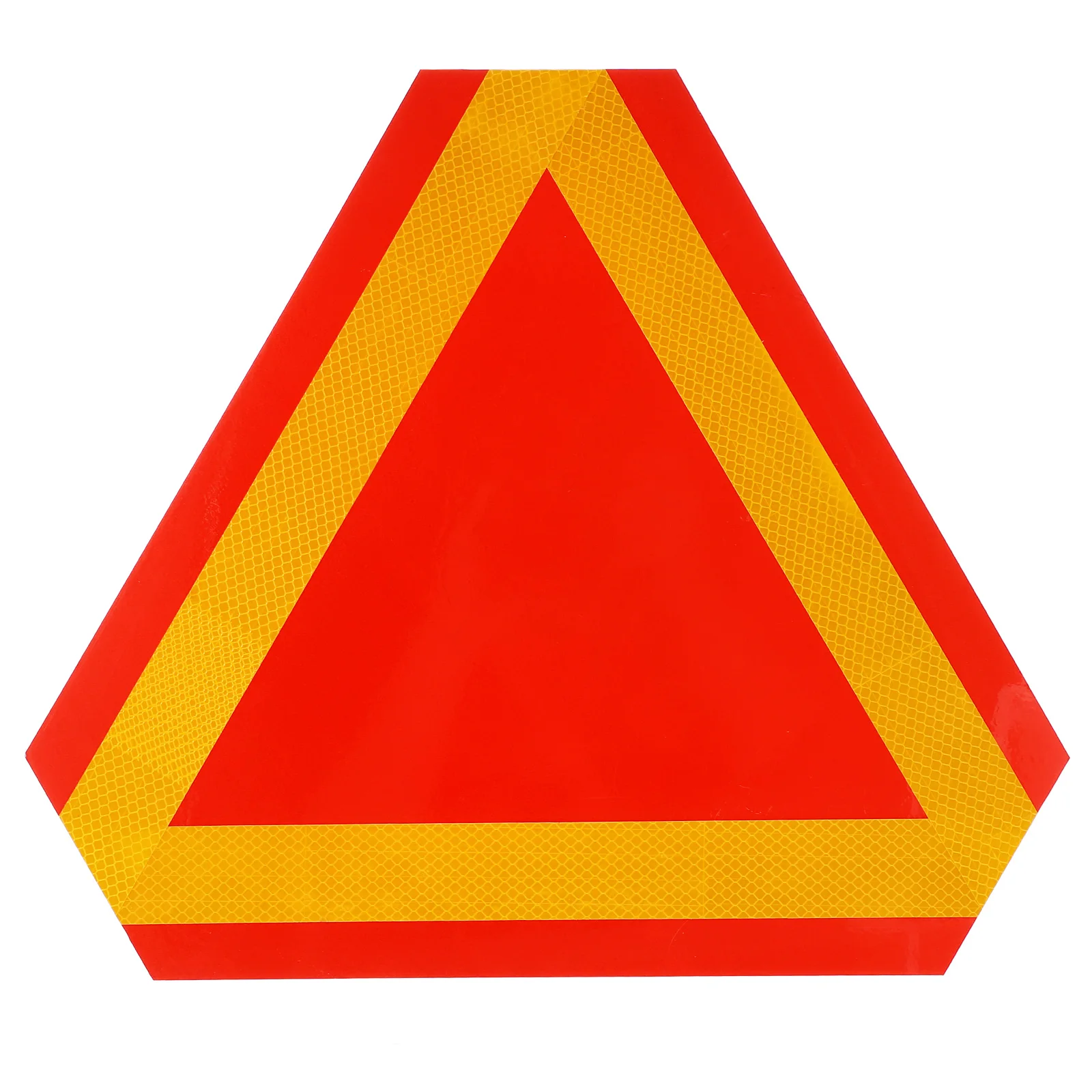 marcadores de estrada triangulares reflexivos slow moving vehicle signs emblemas de cuidado placa de aluminio refletor seguranca para seguranca 01