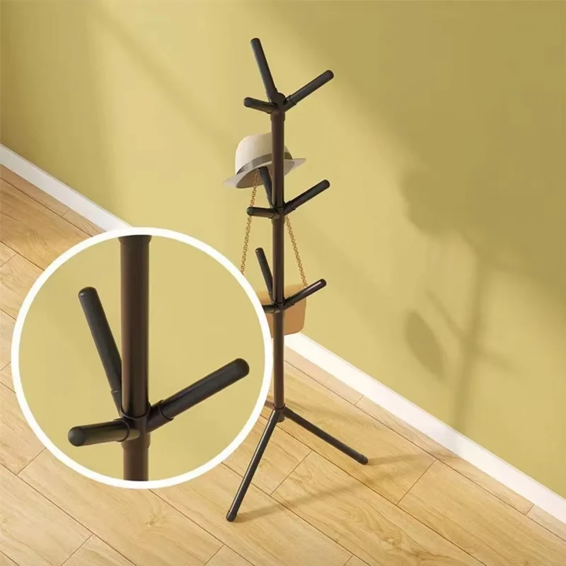 Household Clothes Hanger Floor-standing Bedroom Simple Clothes Hanger Clothes Rack Popular Coat Rack Clothes Hanger Storage