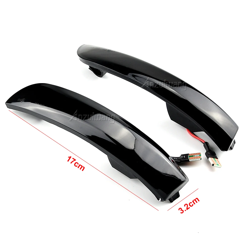 LED Rear View Mirror Indicator Light Dynamic Turn Signal Light 2 Pieces For Ford Escape Kuga EcoSport 2013-2018 C-Max Focus 3