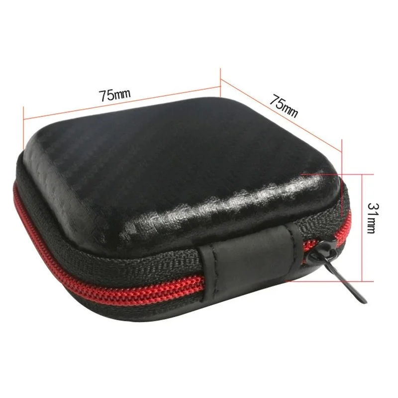 Wired Earphone Box Storage Bag For QKZ Portable EVA Anti-Pressure Anti-fall Headset Wireless Headset Protection Pouch