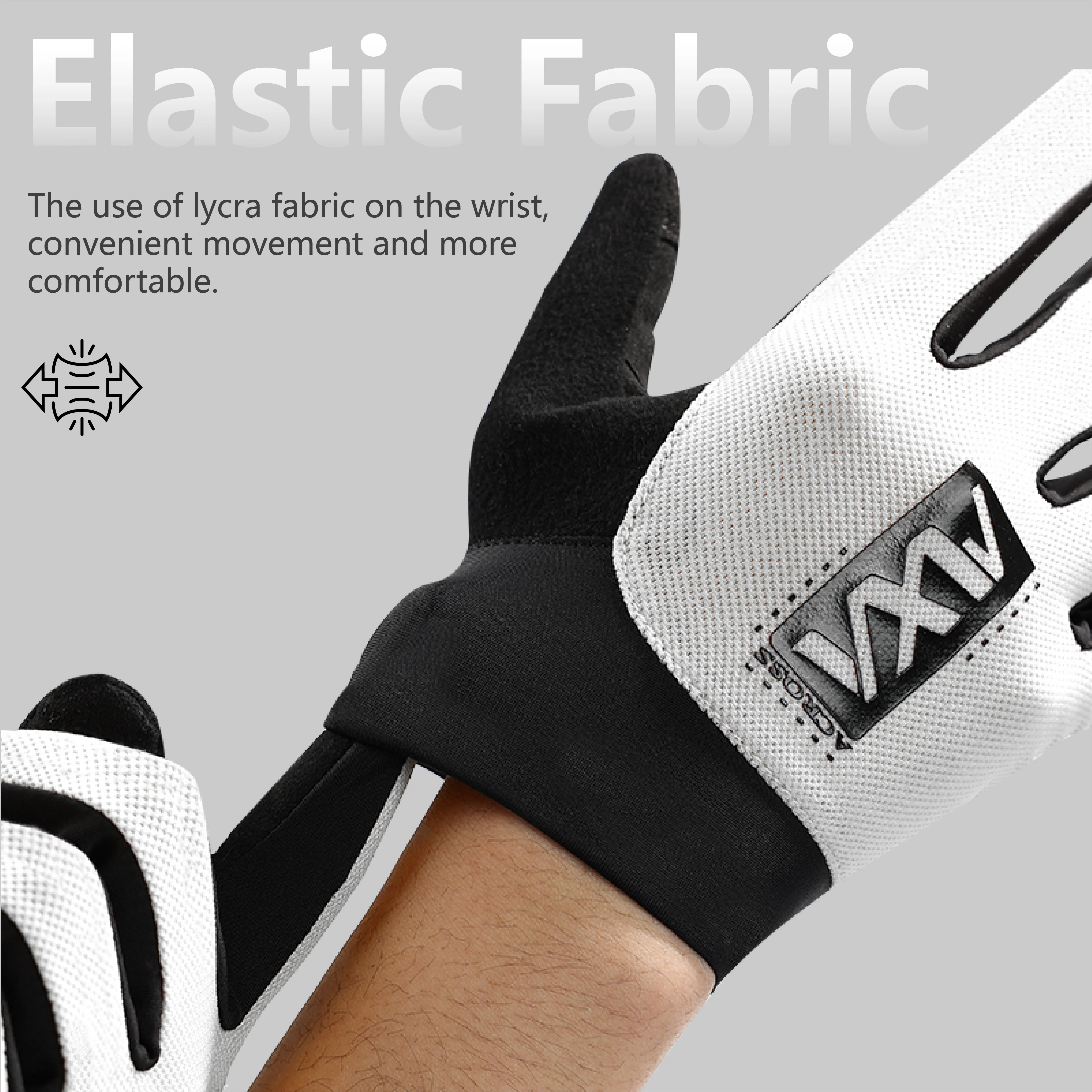 VXW Half Finger Gloves Breathable Cycling Gloves Built-in Shock Absorption Pad Touch Screen Men Running Women Fitness Gym Gloves