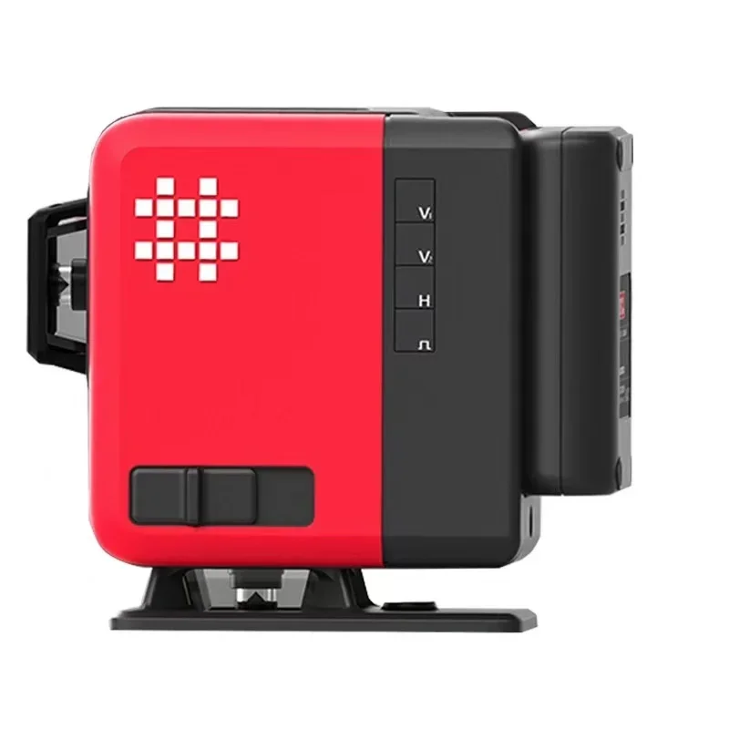 Shijing 7659 مستوى الضوء الأخضر 12 خط مستوى الجدار والأرضيات، تسوية عالية الدقة، أداة مستوى الليزر بالأشعة تحت الحمراء