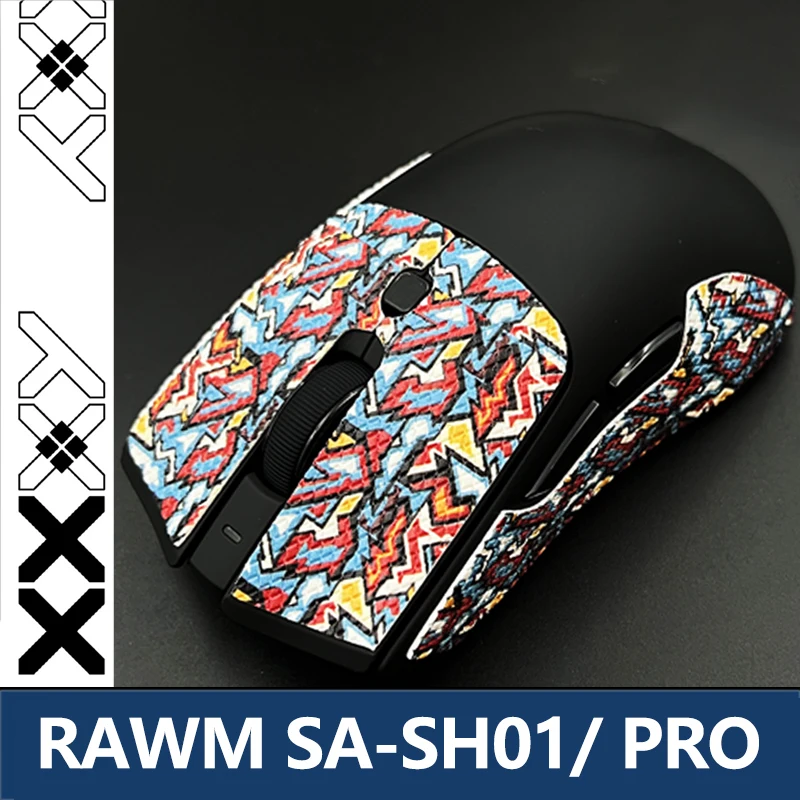 Mouse Grip Tape for RAWM SH01 Gaming Mouse - Anti-Slip Stickers Pro Gaming Mouse Skins Protective Adhesive for Better Control