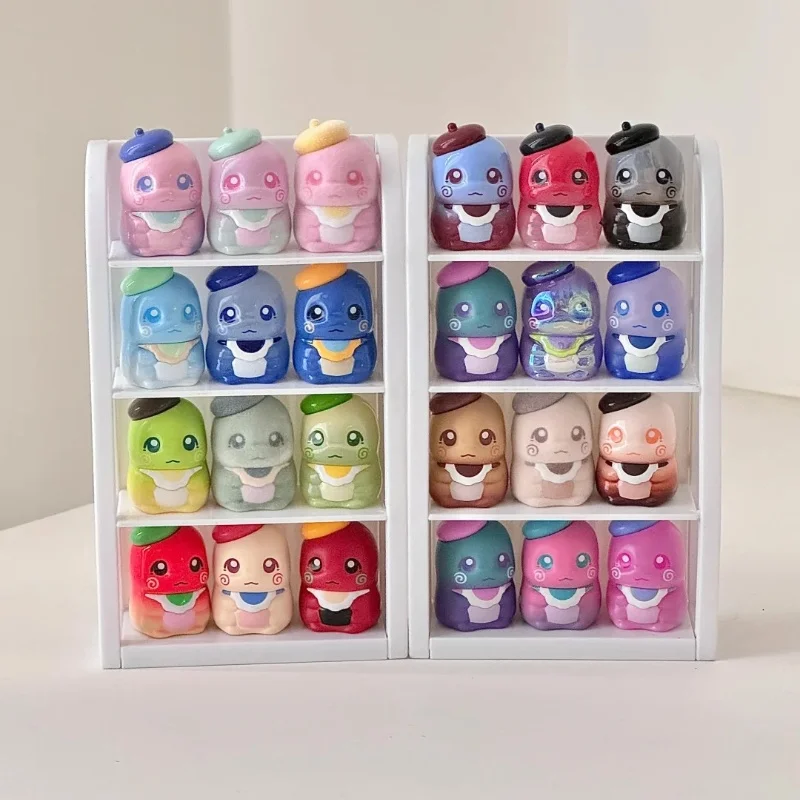 Echte Erdbeere Senf Keyno Graffiti Kingdom Serie Niedliche Bohnen Blind Box Trendige Mini Figur Modell Spielzeug Sammlerstück Weihnachtsgeschenk