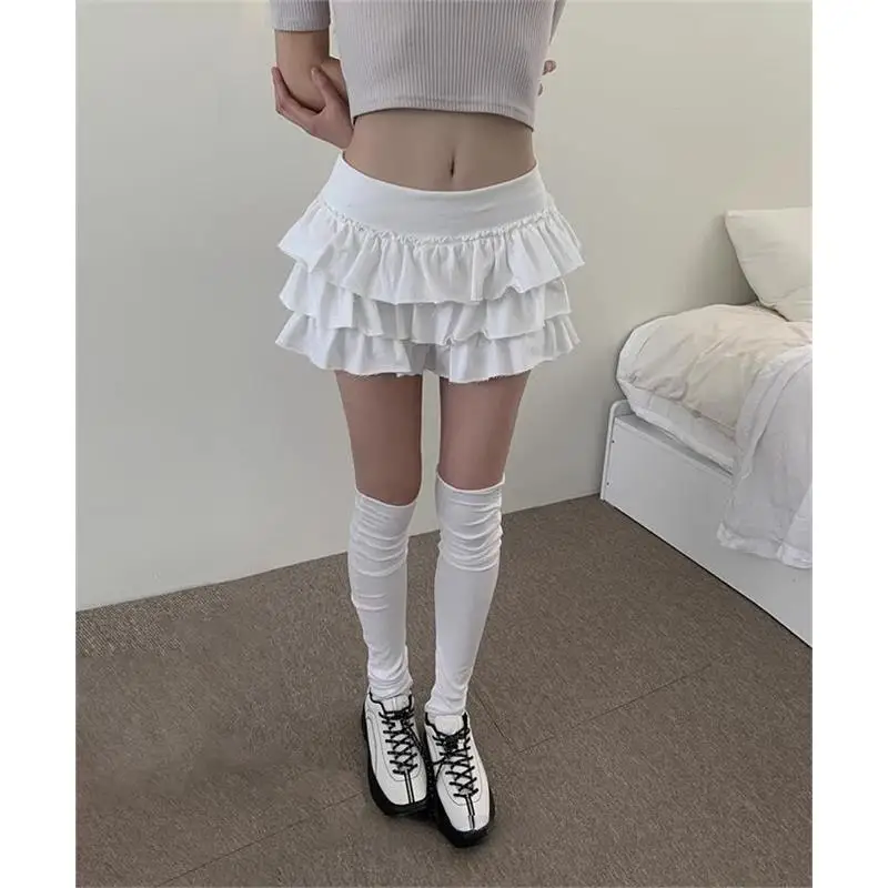 

Chicming Sweet And Spicy Girl Балетная юбка длиной f с воланами и эластичной резинкой на талии для похудения, пышный дизайн торта для ...