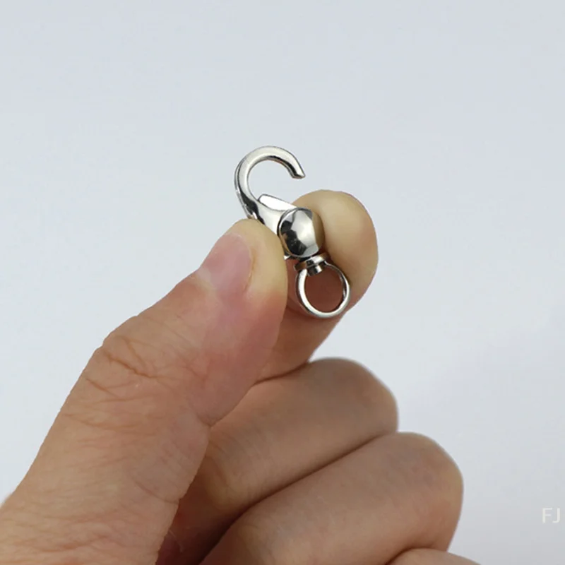 

[YU]Steel Trigger Small Snap Clasp Lobster Clasp Hook For DIY Necklace Bracelet Chain Jewelry Making Findings Accessories