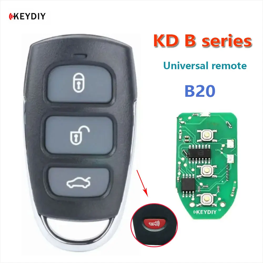 

Keydiy KD B20 Universal Remote Key B Series B20-3 B20-4 Car Remote Key for Hyundai Style for KD900 KD Mini KD-X2 Key Programmer