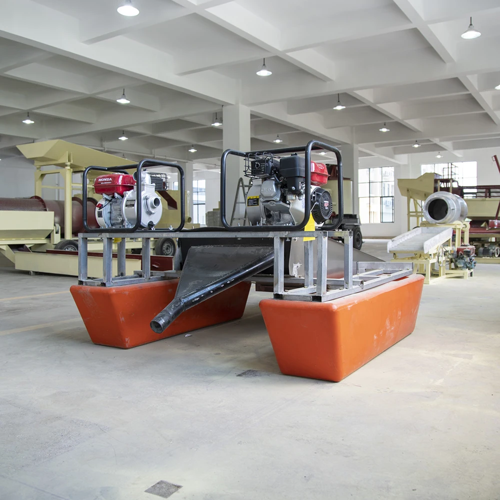 Machine à laver portative d'or de rivière dragueuse d'aspiration Machine de dragage de sable drague d'or