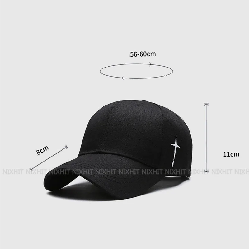 NIXHIT Cross Street Hip Pop Visor Man\'s Cap Baseball Caps For Men Outdoor Travel Trucker Golf Hiking Fishing Climbing Hat Women