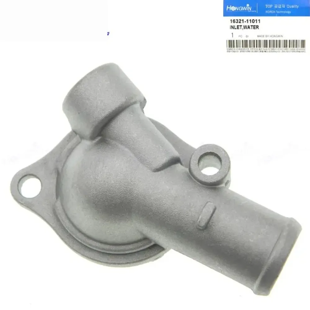 

Se adapta a Toyota Tercel 1987-1999 Paseo carcasa termostato refrigerante aluminio entrada agua 16321-11011 1632111011 902-5
