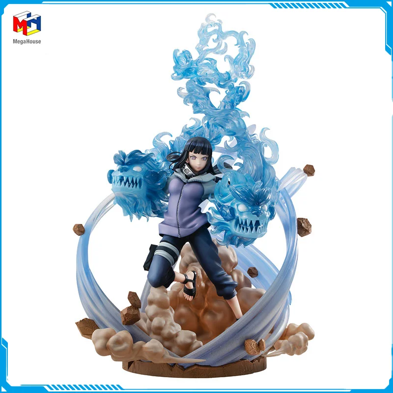 

In Stock Megahouse GALS series NARUTO Shippuden Hyuuga Hinata New Original Anime Figure Model Toy Action Figures Collection Doll