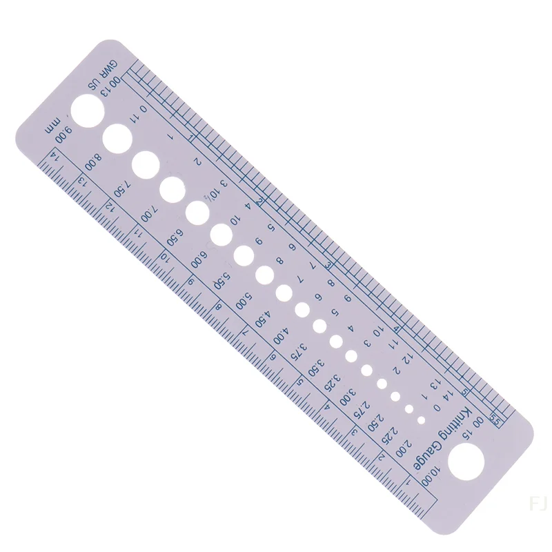 

[YU]Knitting Accessories Needle Gauge Inch Sewing Ruler Tool CM 2-10mm Size Measure