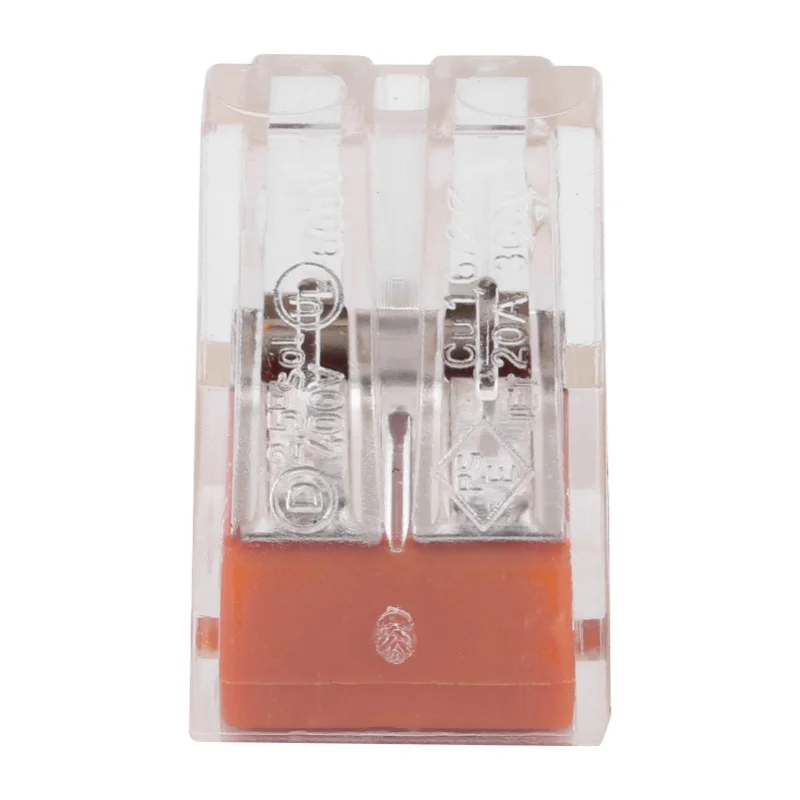 100pcs PCT Quick Connect Terminal Hard Flexible Wire Universal Construction Connection4 Holes PCT-104