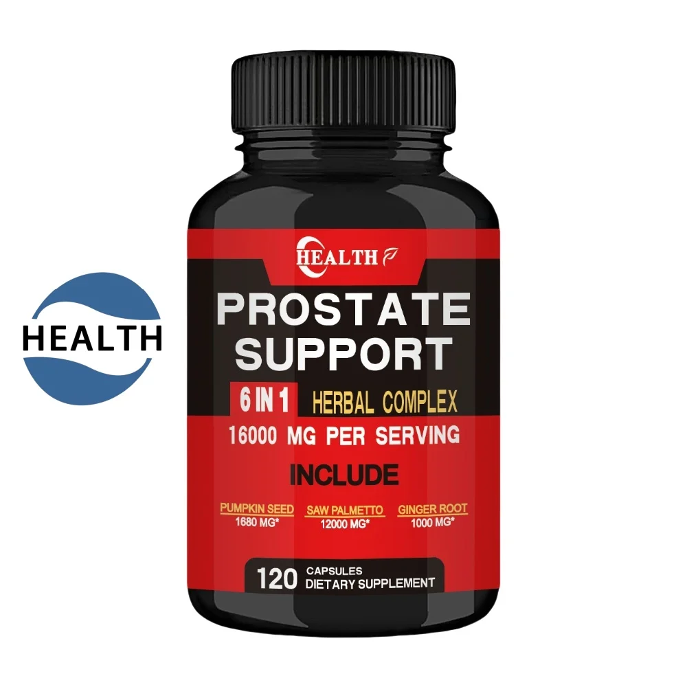 HEALTH 6in1 Prostate Support 16000MG Boosts Mood Urinary Immune System