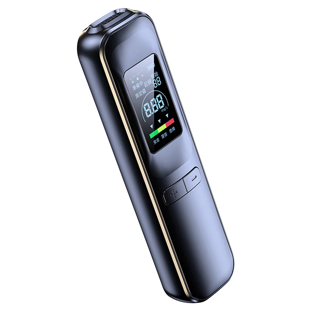 

Home Testing 98*26.3*15.5mm Alcohol Tester Advanced Sensor Alcohol Tester Drunk Detection Automatic Detection Compact Design