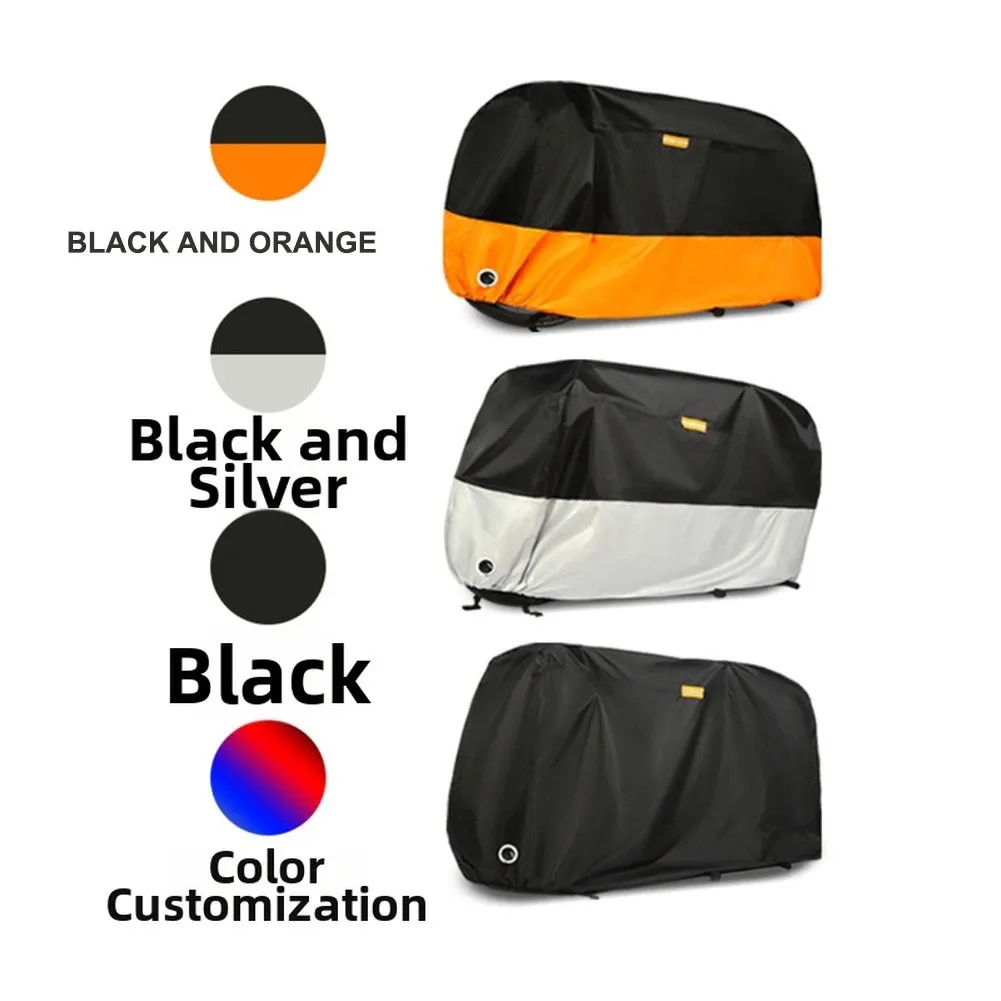 Sturdy Bicycle Rain Cover Built with 190T Polyester and Dual Oxford Cloth Layers for Consistent Weather and UV Defense