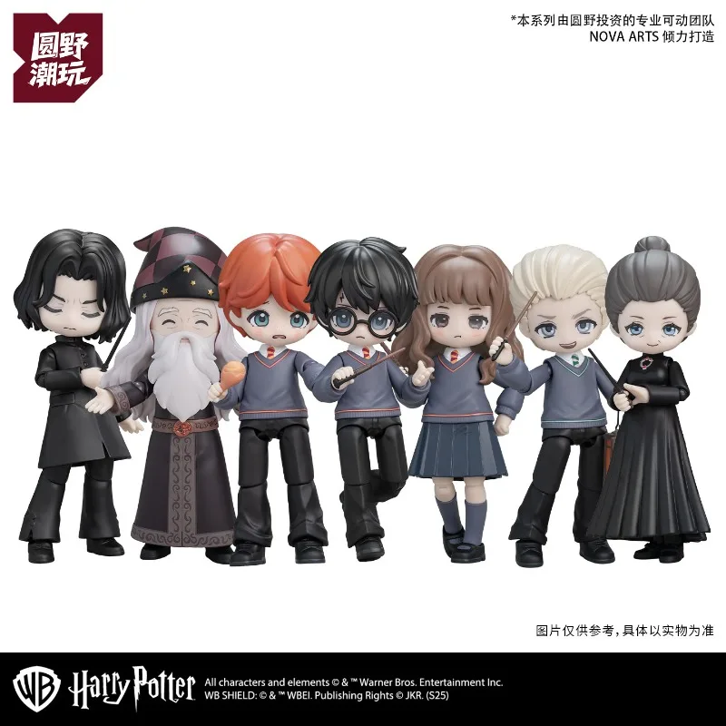 

Harry Potter Blind Box Toys Hilosopher's Stone Mjd Movable Joint Action Figure Wizarding World Hermione Ron Collect Ornaments