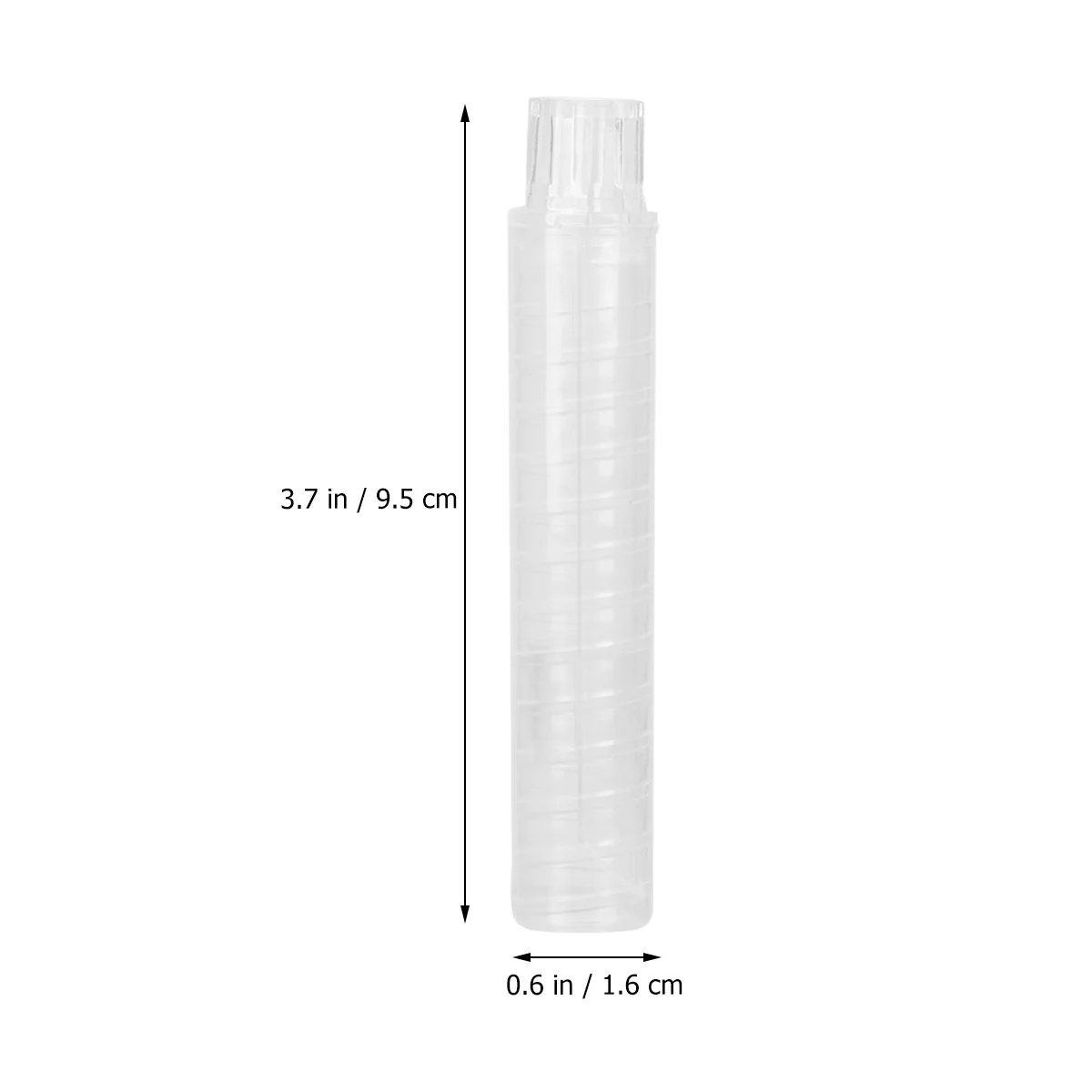 

10Pcs Transparent Chalk Cover Plastic Holder Prevents Breakage and Easy Grip for School Home Use Plastic Chalk Clip