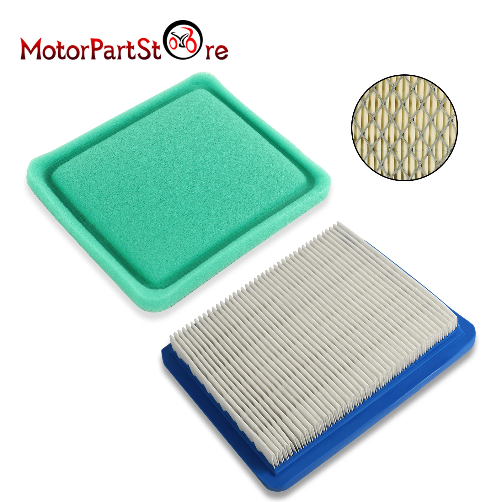 Lawn Mower Air Filter with Pre Filter for Briggs Stratton 491588 491588S 399959 4915885 Toro 20332 625e 675ex 725ex Series