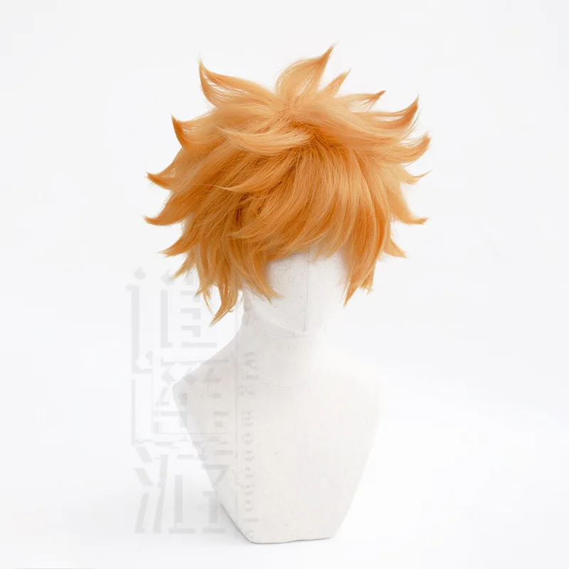 الأزرق قفل Kunigami Rensuke شعر مستعار تأثيري البرتقال انقلبت الشعر القصير هدية عيد الهالوين #2