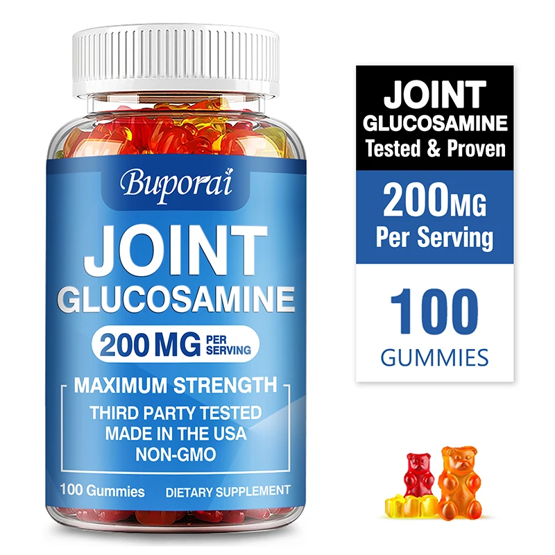 علكات الجلوكوزامين كوندرويتين - تحتوي على كوندرويتين MSM لتوفير دعم المضادات للأكسدة والمناعة وتعزيز صحة المفاصل #1