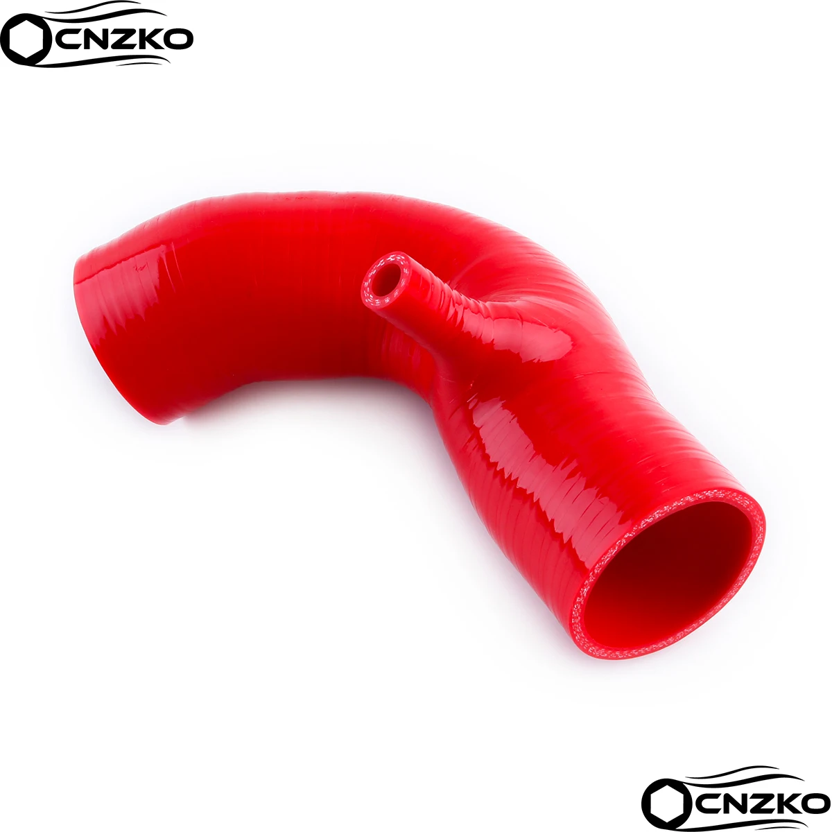 CNZKO Passend für 2002–2008 Mini Cooper S R52 R53. Oberer Silikon-Luftfilter-Ansaugkanalschlauch mit Kompressor 13721491743