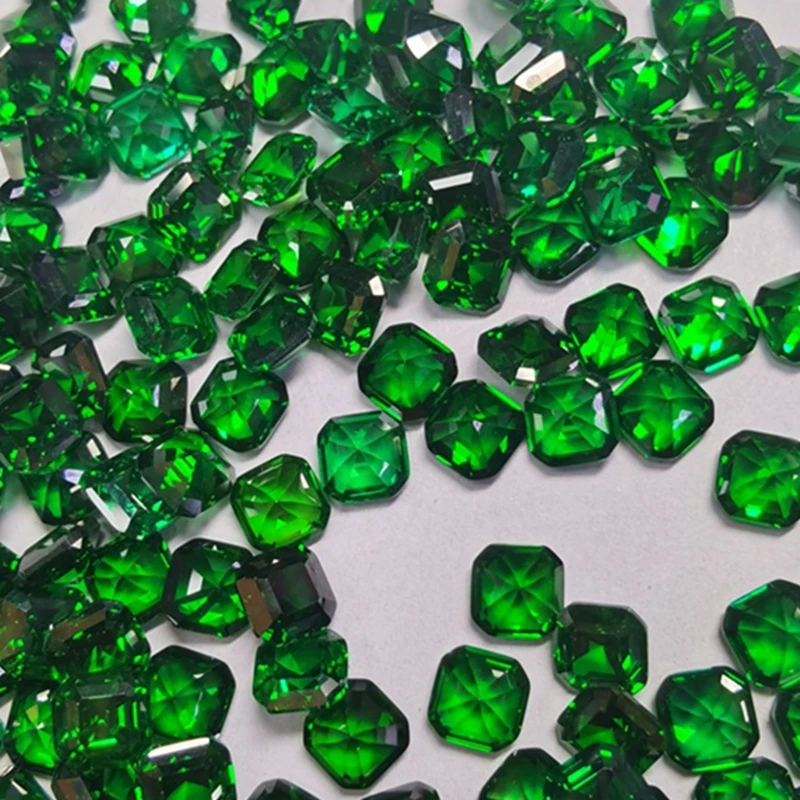 Natürlich abgebaut 9,0mm 5,50 ct Smaragd Sri Lanka vvs lose Edelsteine – Detail 2