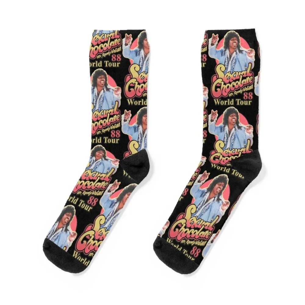 Randy Watson - Sexual Chocolate World Tour 88 Socks with print shoes Socks For Man Women's