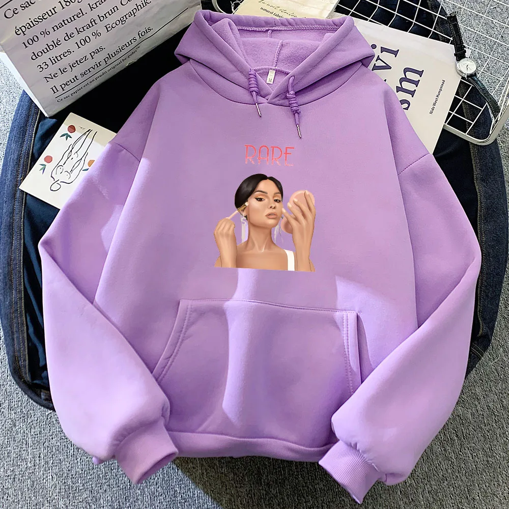 Selena Gomez Hoodie Graphic Printing Harajuku Comfortable Sweatshirts With Hooded Casual Clothing Sudaderas Fleece Vintage Hoody