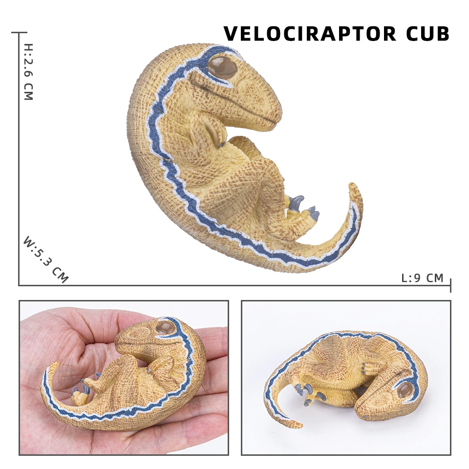 Jurassic Dinosaur Cubs Model Tyrannosaurus Rex Action Figures Open Mouth Savage World Animals PVC High Quality Toy For Kids Gift