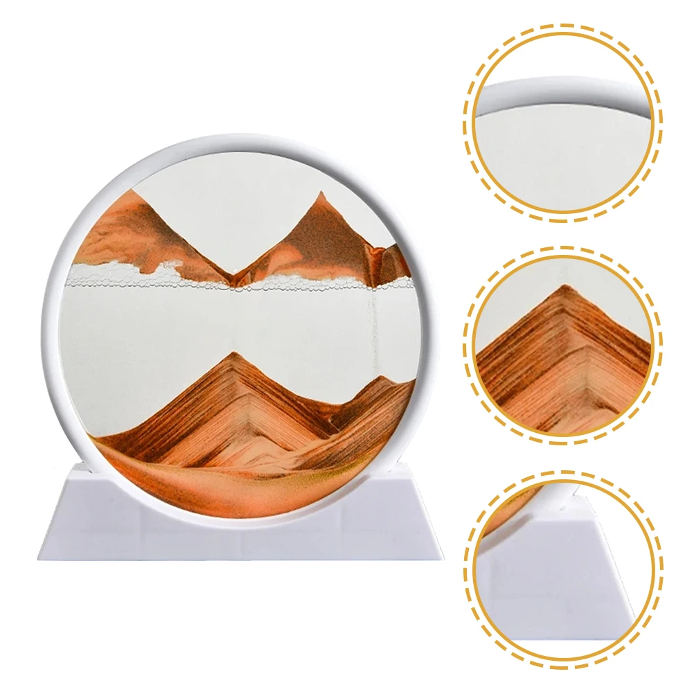 ديكور متحرك ثلاثي الأبعاد لتزيين المكاتب مكتب صغير لصور فنية رملية للمنزل والمكتب وغرفة النوم وغرفة الأطفال صور فنية رملية #6