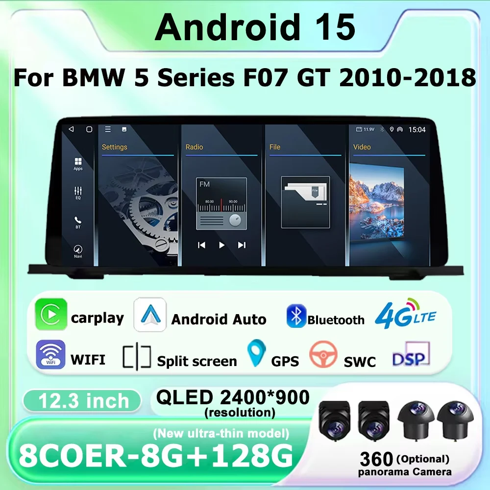 ΠΠ΅ΡΠΏΡΠΎΠ²ΠΎΠ΄Π½ΠΎΠΉ Carplay Π΄Π»Ρ BMW 5 ΡΠ΅ΡΠΈΠΈ F07 GT 2010-2018 CIC NBT Π‘ΠΈΡΡΠ΅ΠΌΠ° Android 15 ΠΠ²ΡΠΎΠΌΠΎΠ±ΠΈΠ»ΡΠ½ΡΠΉ ΡΠ°Π΄ΠΈΠΎΠΏΡΠΈΠ΅ΠΌΠ½ΠΈΠΊ ΠΡΠ»ΡΡΠΈΠΌΠ΅Π΄ΠΈΠΉΠ½ΡΠΉ ΠΏΠ»Π΅Π΅Ρ DSP Π‘ΡΠ΅ΡΠ΅ΠΎ GPS 4G WiFi ΠΠ΅ΡΠΏΡΠΎΠ²ΠΎΠ΄Π½ΠΎΠΉ Carplay Π΄Π»Ρ BMW 5 ΡΠ΅ΡΠΈΠΈ F07 GT 2010-2018 CIC NBT Π‘ΠΈΡΡΠ΅ΠΌΠ° Android 15 ΠΠ²ΡΠΎΠΌΠΎΠ±ΠΈΠ»ΡΠ½ΡΠΉ ΡΠ°Π΄ΠΈΠΎΠΏΡΠΈΠ΅ΠΌΠ½ΠΈΠΊ ΠΡΠ»ΡΡΠΈΠΌΠ΅Π΄ΠΈΠΉΠ½ΡΠΉ ΠΏΠ»Π΅Π΅Ρ DSP Π‘ΡΠ΅ΡΠ΅ΠΎ GPS 4G WiFi