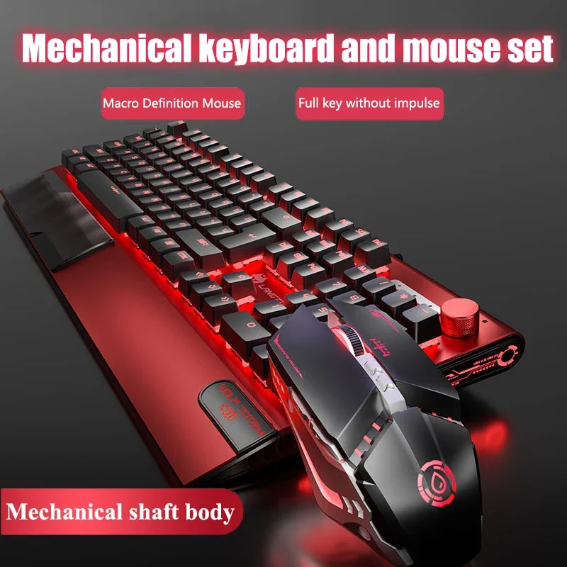 

Langtu Gaming Mechanical Keyboard 104key Wired Keyboard Rgb Hotswap Gamer Sem Fio Teclado Mecanino