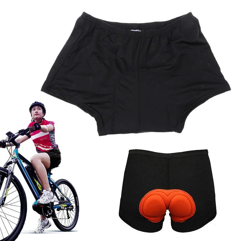 Cycling Shorts Sponge Padded Downhill Shorts Men Women Bicycle Breathable Quick Dry Underwear Bike Riding Clothing Biker Shorts