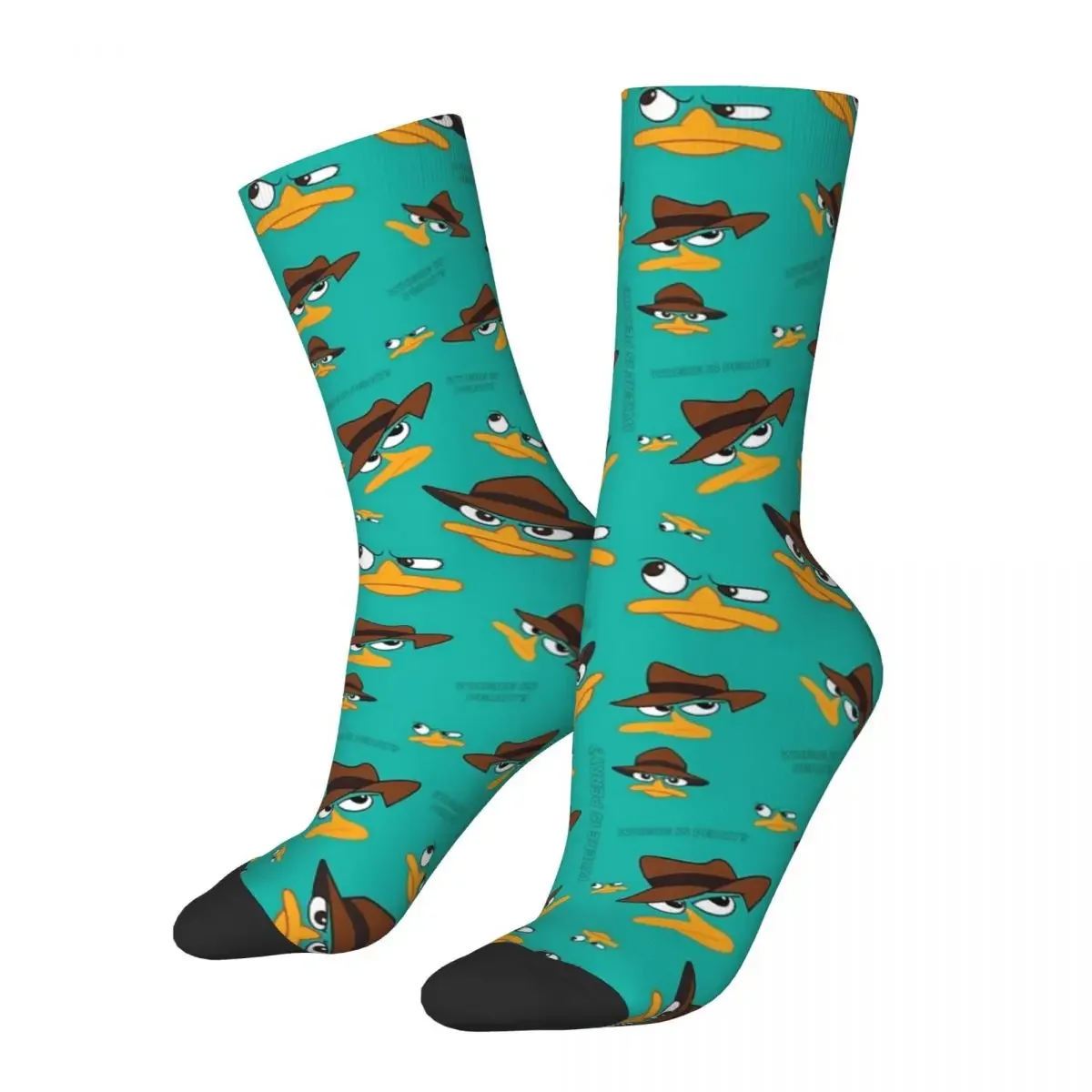 Perry The Socks Harajuku Super Soft Stockings All Season Long Socks Accessories for Man's Woman's Gifts