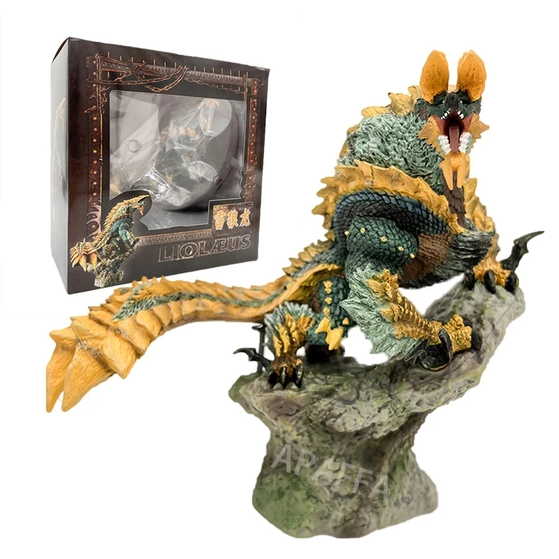 17CM Monster Hunter Game Dragon Figure Monsters Nergigante Iceborne Velkhana Zinogre PVC Model Figure Collectible Model Toy