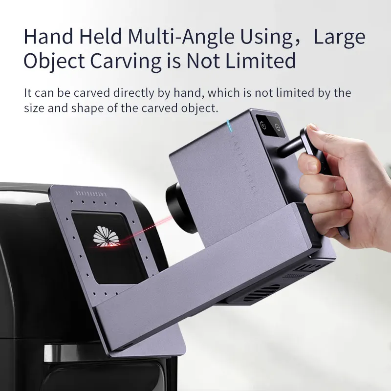 

Pecker LP3 10W Engraver CNC 4K Bluetooth 5.0 Handheld Portable DIY Engraving for Metal Colored Plastic Jewelry