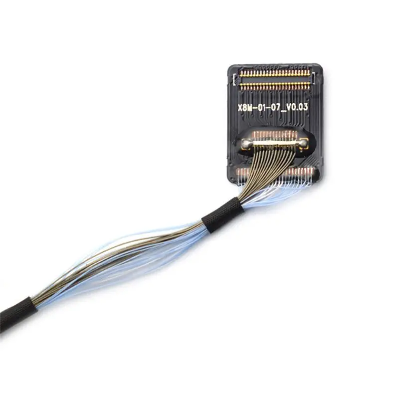 Y44A Gimbal Signal Cable for FIMI X8 Mini/V2/MINI 3 Drone, Gimbal Camera Line Repair Parts, High-Quality Plastic, Black