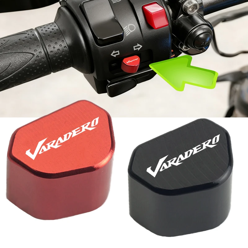 For Honda Varadero XL1000 1000 XL125 XL1000V XL125 XL125V Accessories CNC Aluminum Motorcycle Button Turn Signal Switch Key Cap
