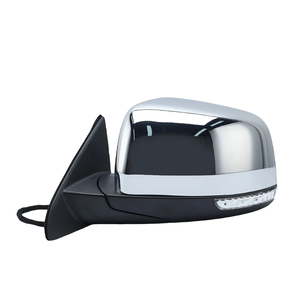Side Mirror Assembly For Jeep Grand Cherokee WK 2011 -2022 13 Pins Manual Folding Blind Spot Door Wing Mirror Car Accessories