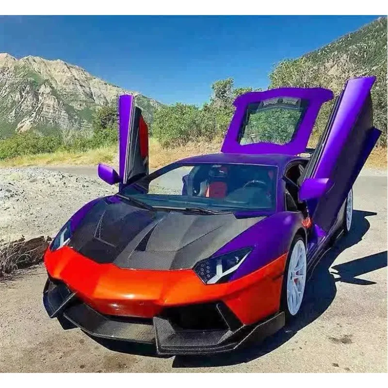 

Direct Fit Carbon Fiber Front Engine Hood Bonnet For Aventador LP700 LP720 LP750 SV
