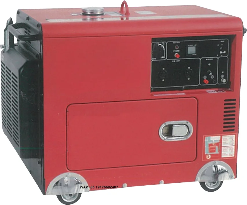 5KW/6KW Portable 'Diesel Genset | 60Hz Silent Design | Emergency Power |Household Use