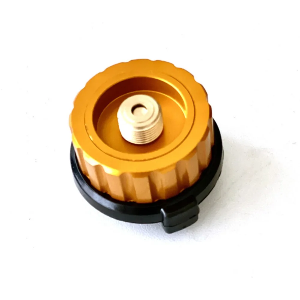 Card Furnace Self-Locking Conversion Head Converter  Gas Cylinder Adapter Outdoors Camp Stove Multi-Function Furnace Head Thread