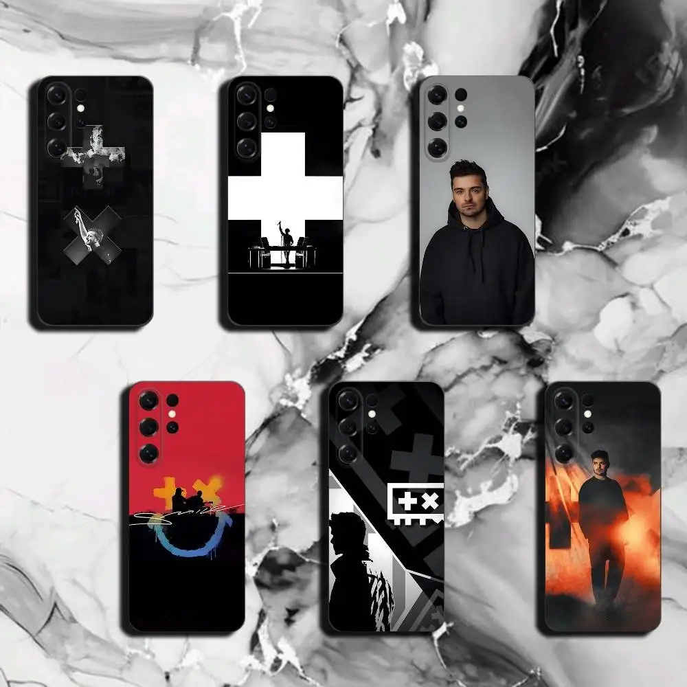 M-Martin Garrix for Samsung S26 25 24 23 22 21 Ultra Case Liquid Silicone Soft Shell Plus