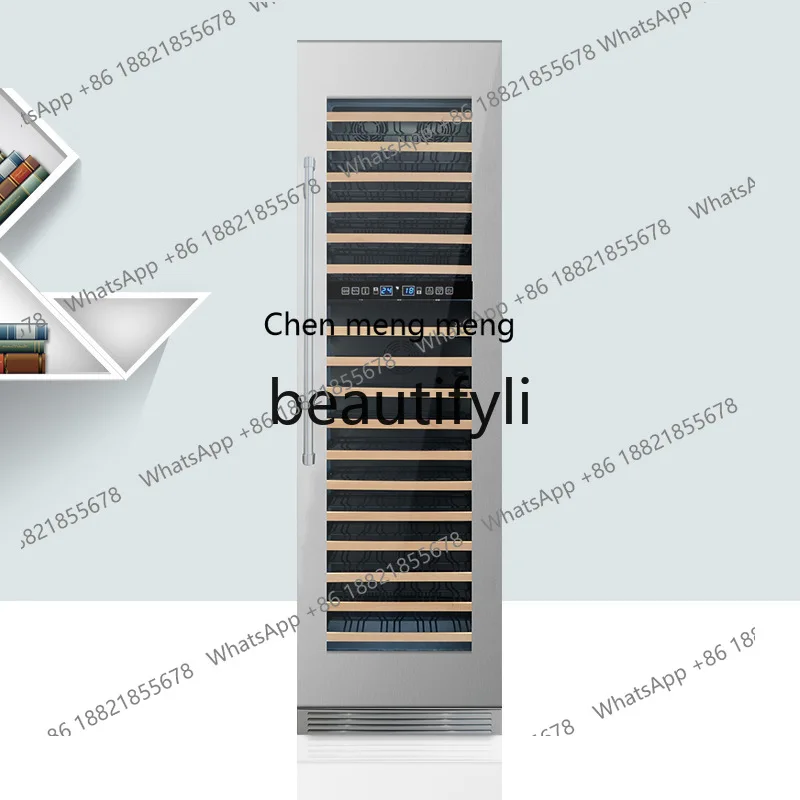 

Z189 Constant Temperature Household Compressor Dual Temperature Air Cooling Intelligent Inverter Large Capacity Wine Cabinet